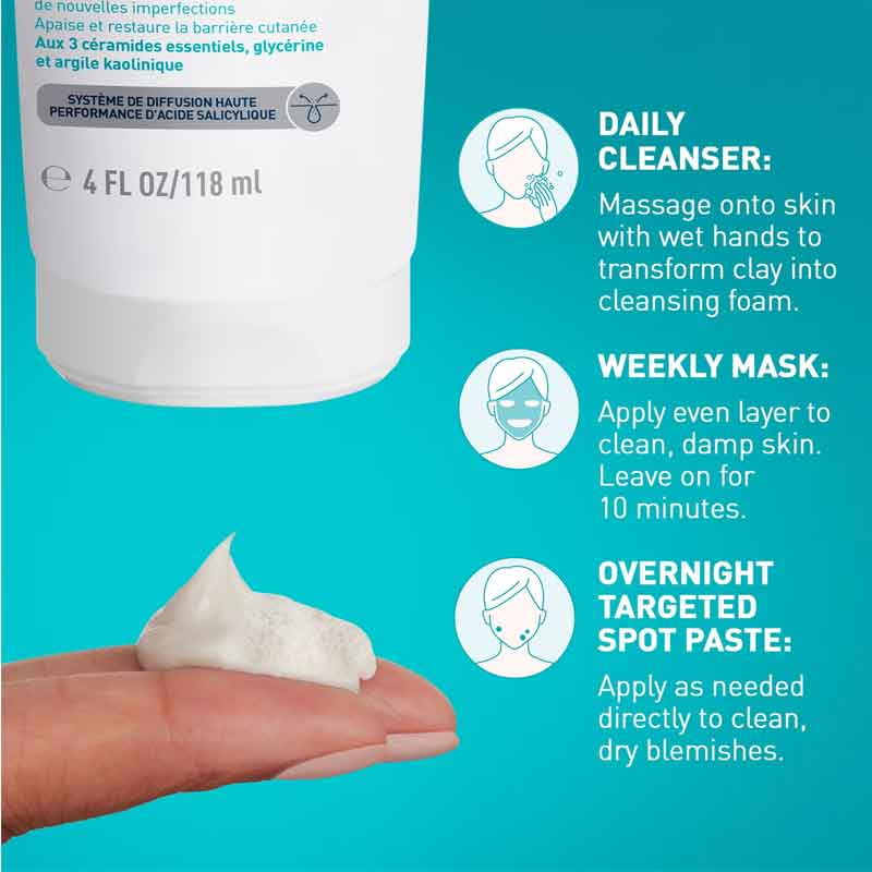 Blemish Control Clay to Foam Cleanser