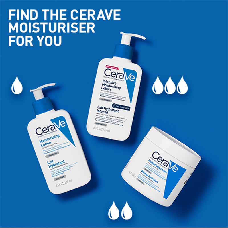 Intensive Moisturising Lotion For Very Dry Itchy Skin by CeraVe