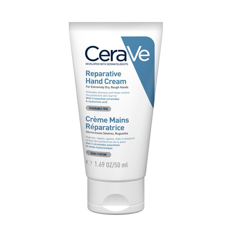 Reparative Hand Cream for Extremely Dry Rough Hands by CeraVe