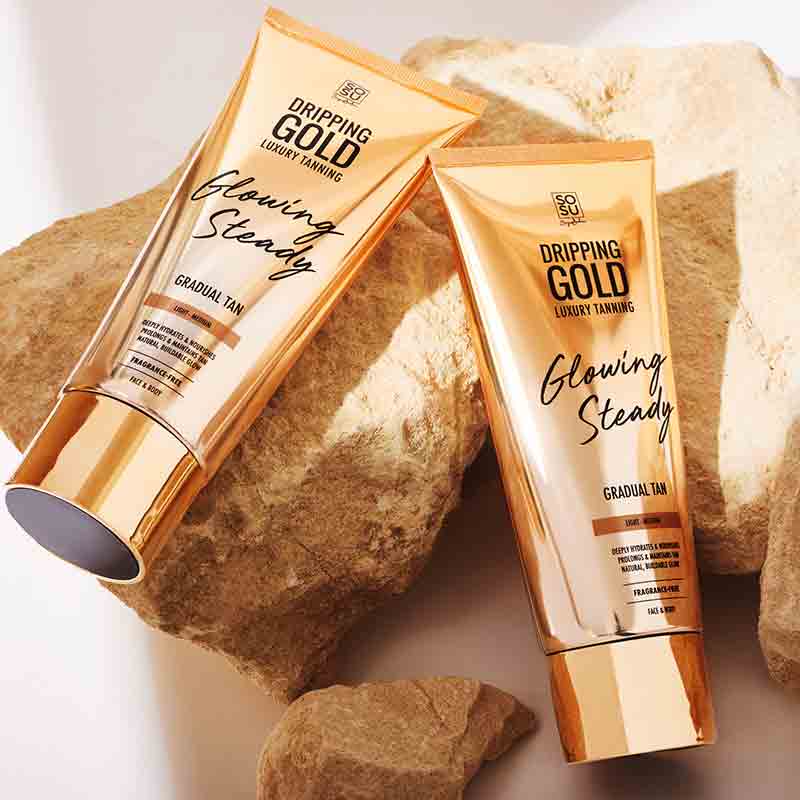Glowing Steady Gradual Tan 230ml by Dripping Gold