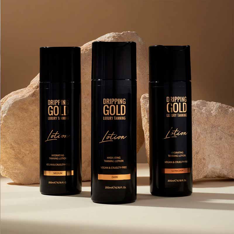 Luxury Tanning Lotion by Dripping Gold