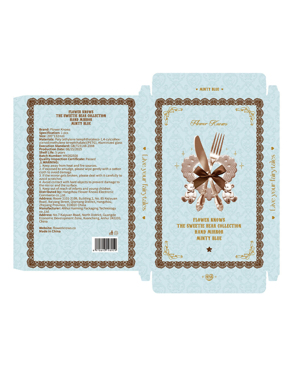 The Sweetie Bear Hand Mirror