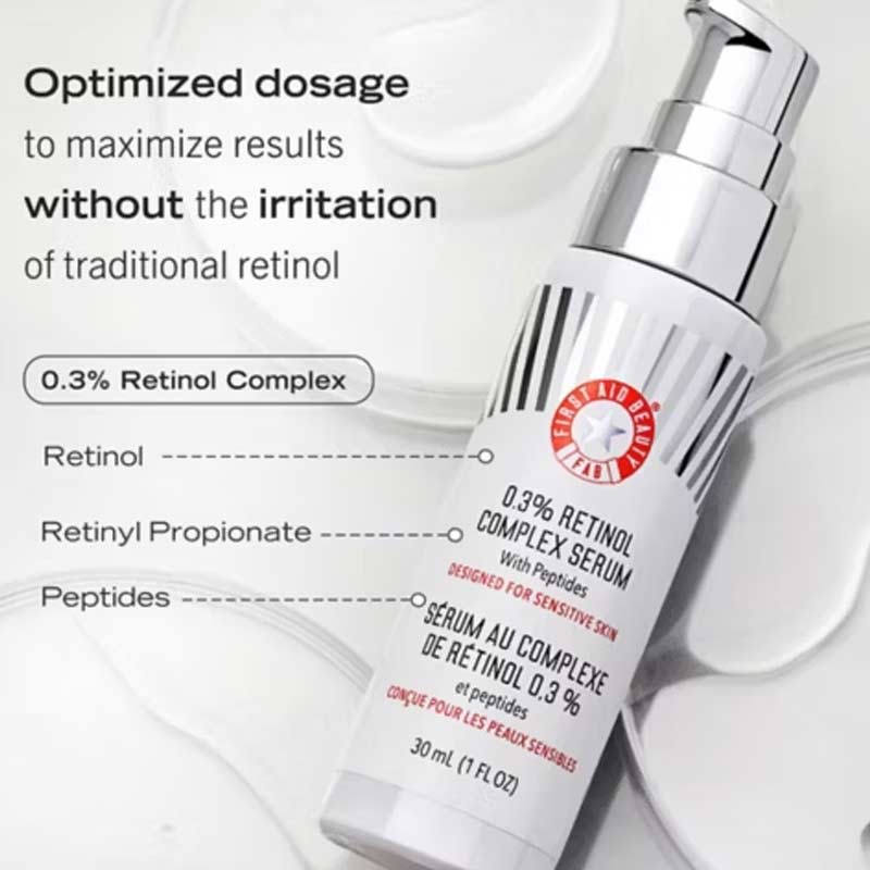 0.3% Retinol Complex Serum With Peptides by First Aid Beauty
