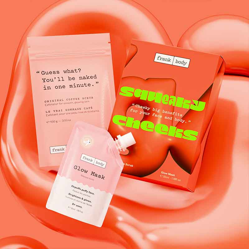 Squeaky Cheeks Gift Set by Frank Body