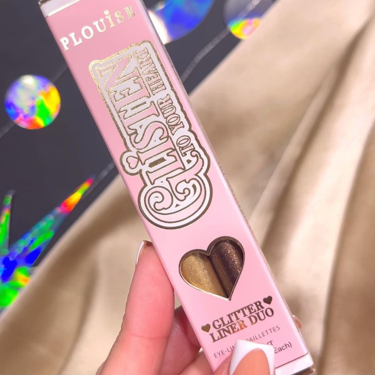 Glisten To Your Heart Glitter Liquid Eyeliner Set by P. Louise Cosmetics
