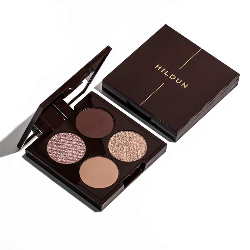 Luxe Eyeshadow Quad Mythical Romance by Hildun Beauty