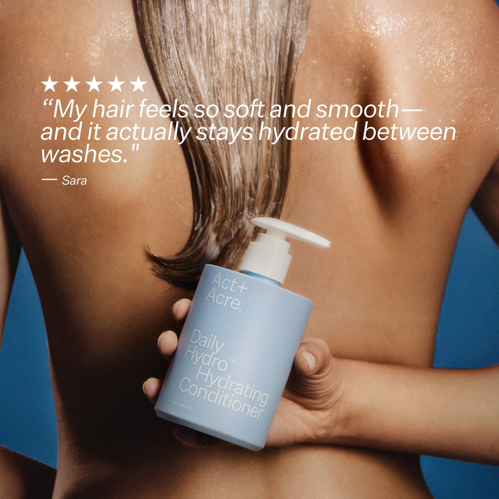 Act+Acre Daily Hydro Hydrating Conditioner for Dry, Damaged Hair