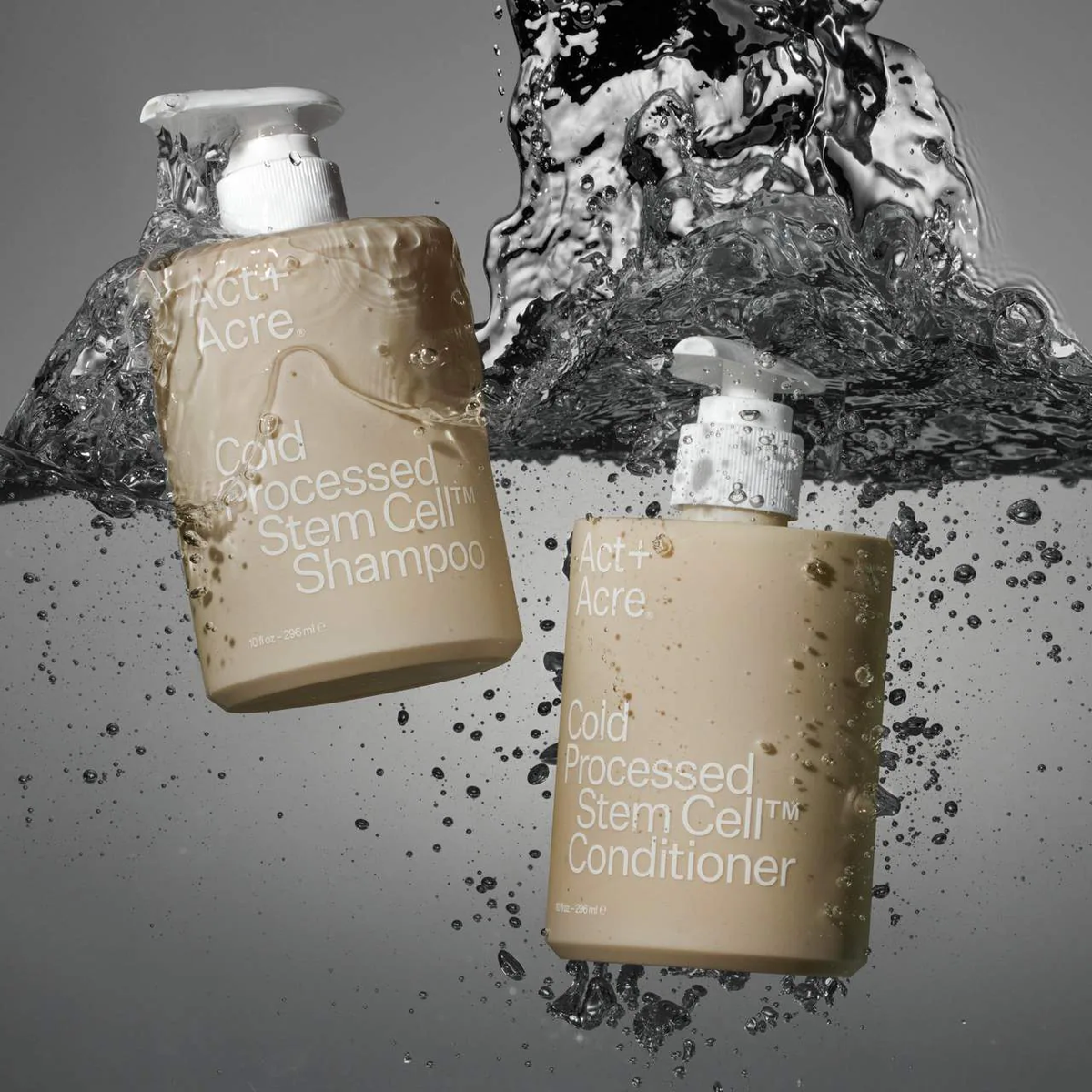 Act+Acre Stem Cell Shampoo For Thicker+ Fuller-Looking Hair