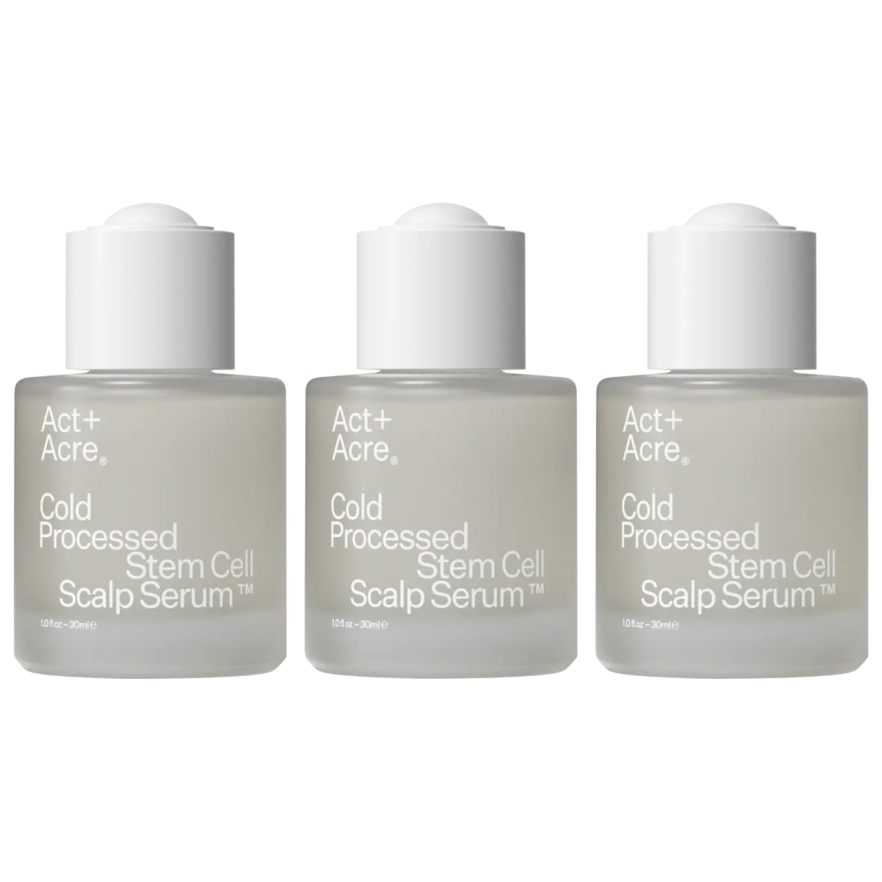 Act+Acre 2% Stem Cell H-2 Grow Complex ™ Scalp Serum For Thicker-Looking Hair
