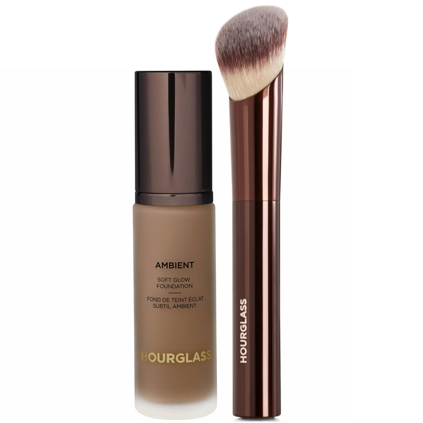 Hourglass Soft Glow Foundation and Soft Glow Foundation Brush Bundle 30ml (Various Shades)