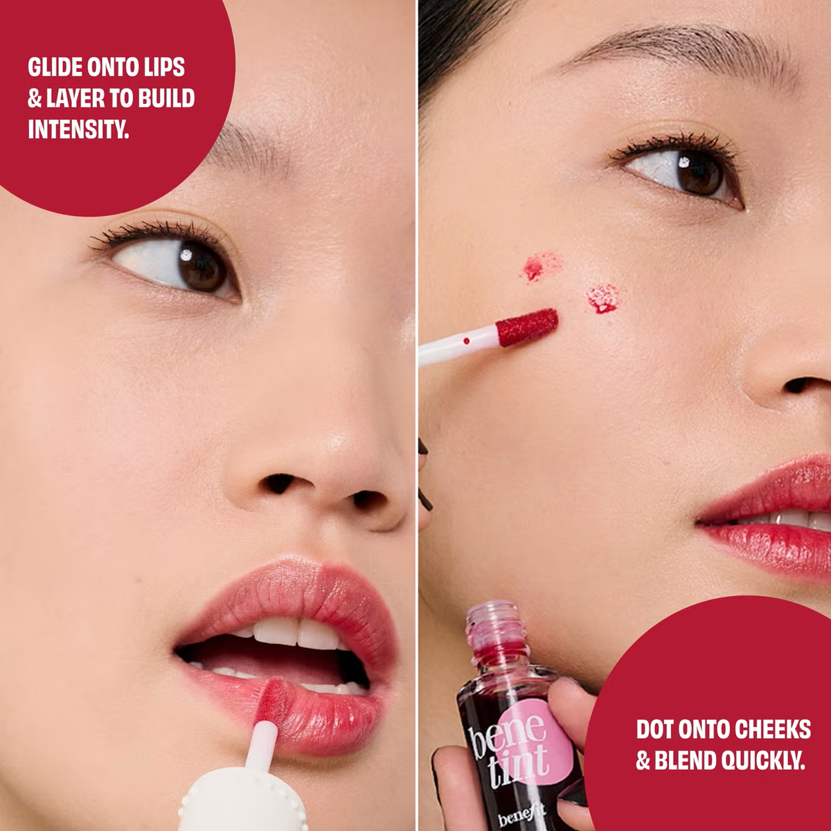 benefit Bene Tint Rose Tinted Lip & Cheek Stain 10ml