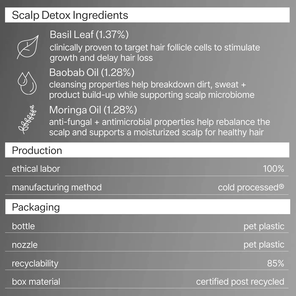 Act+Acre Cold Processed Scalp Detox Oil For Dry Scalp