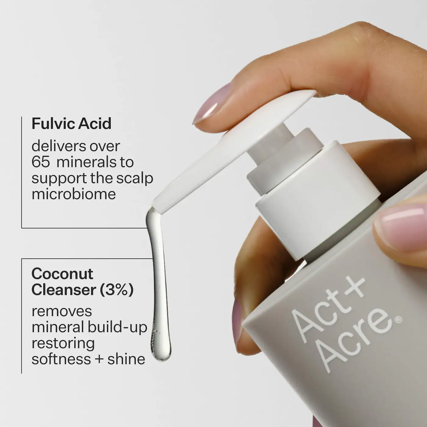 Act+Acre Clarifying Hard Water Shampoo