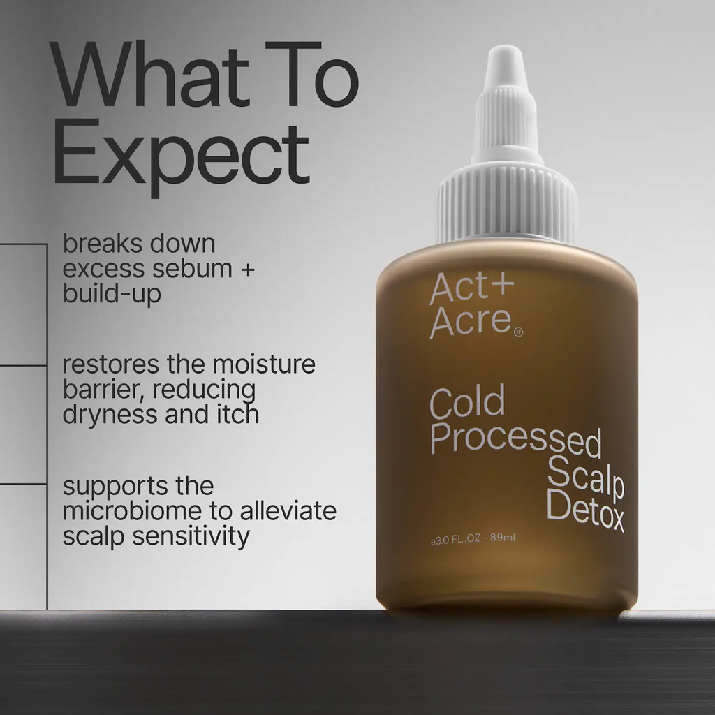 Act+Acre Cold Processed Scalp Detox Oil For Dry Scalp
