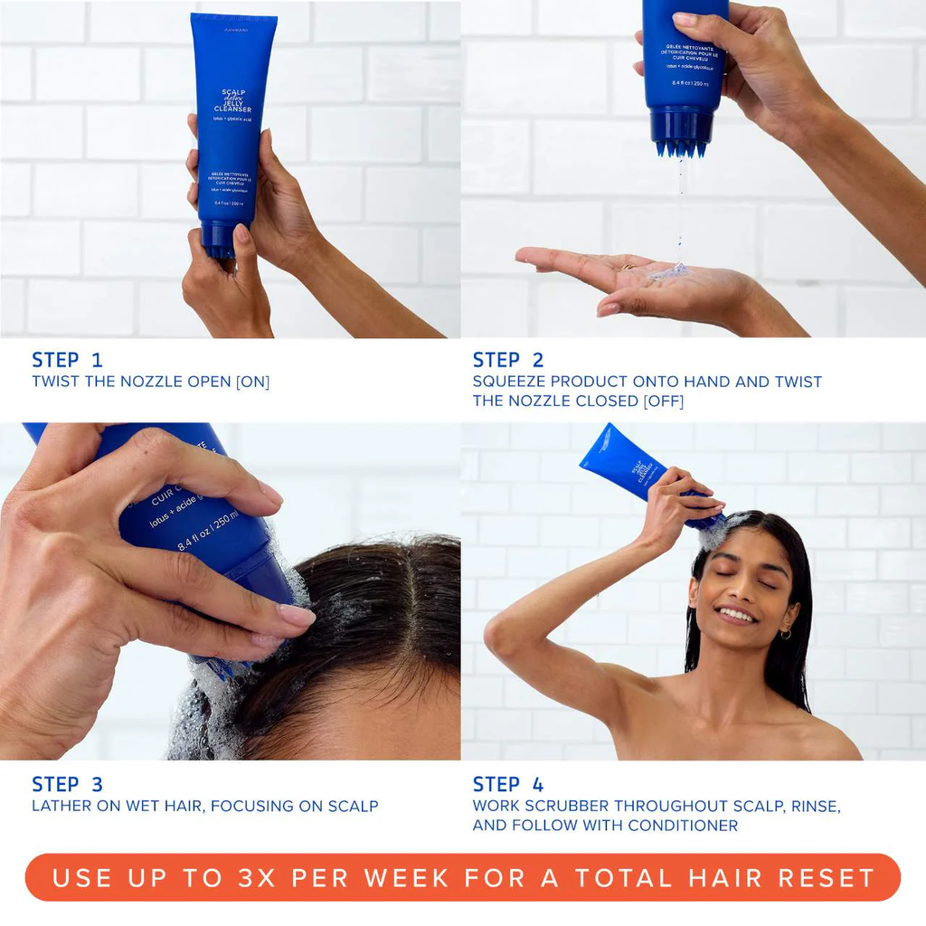 AAVRANI Jelly Clarifying Detox Shampoo for Scalp & Hair