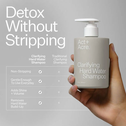 Act+Acre Clarifying Hard Water Shampoo