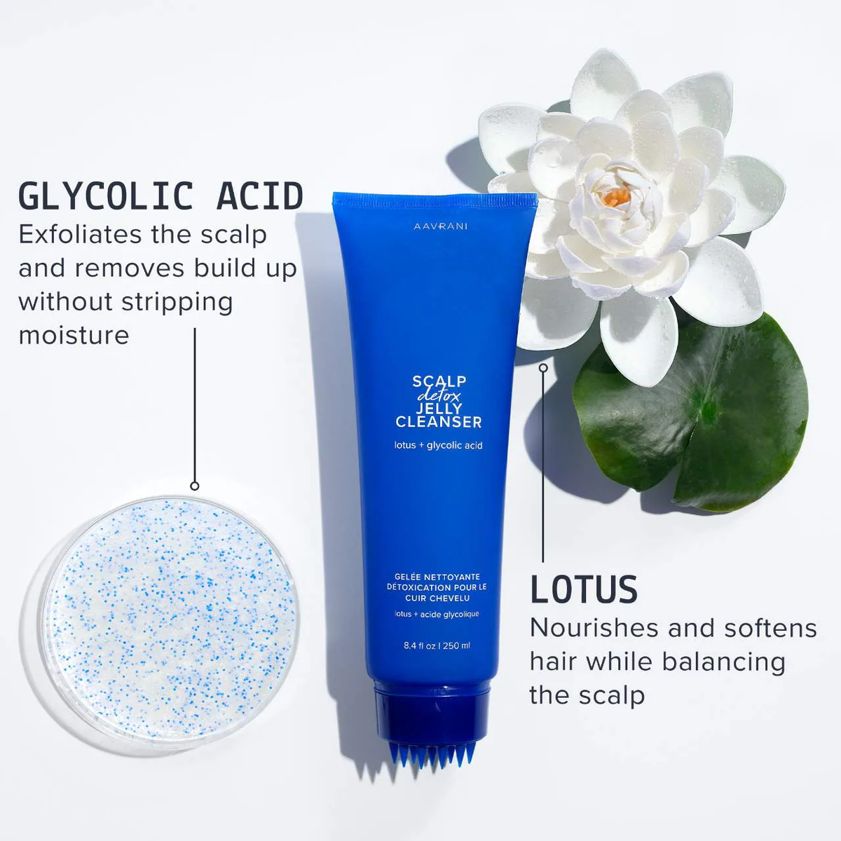 AAVRANI Jelly Clarifying Detox Shampoo for Scalp & Hair