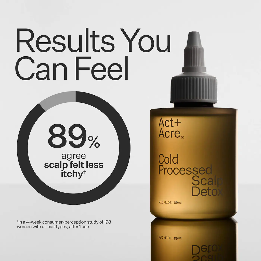 Act+Acre Cold Processed Scalp Detox Oil For Dry Scalp