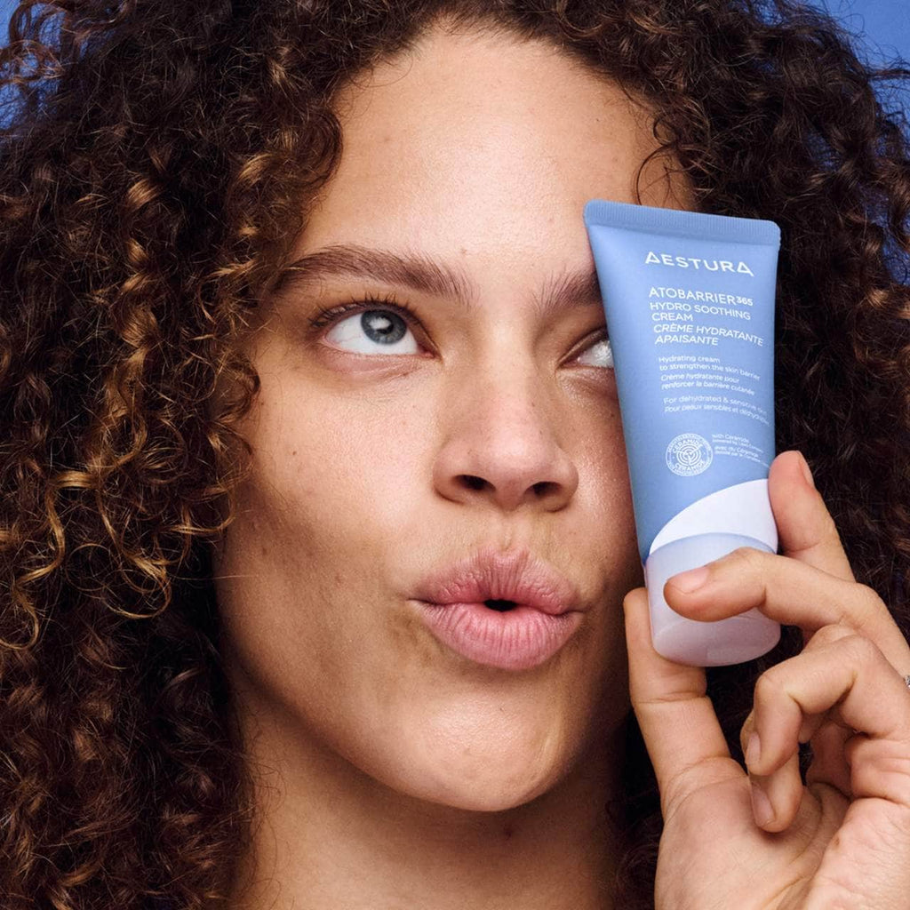 AESTURA ATOBARRIER365 Cooling Hydro Soothing Gel-Cream Moisturizer with Ceramides for Skin Moisture Barrier Repair