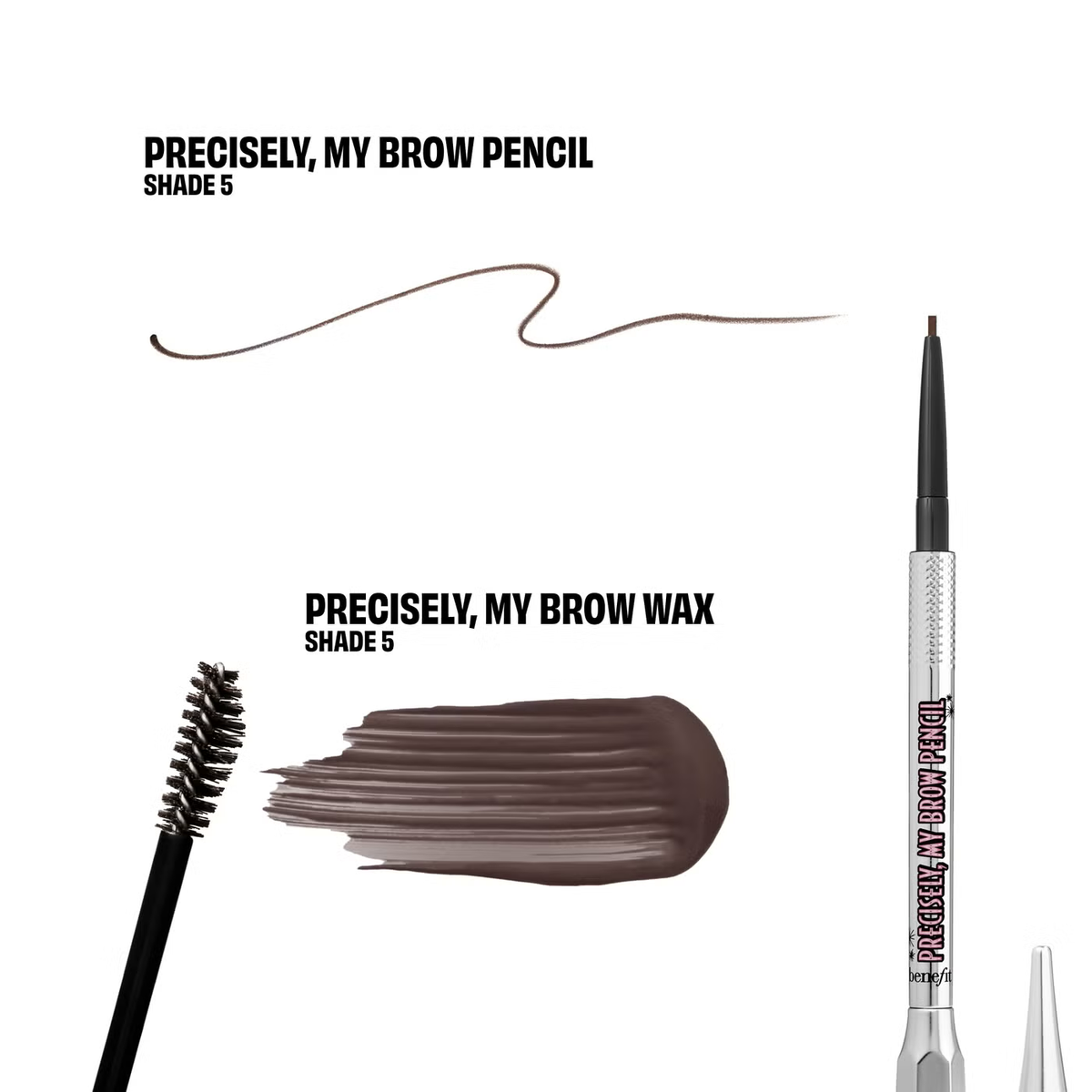 benefit Precisely My Brow Pack - Brow Pencil and Wax Duo 6.58g (Various Shades)