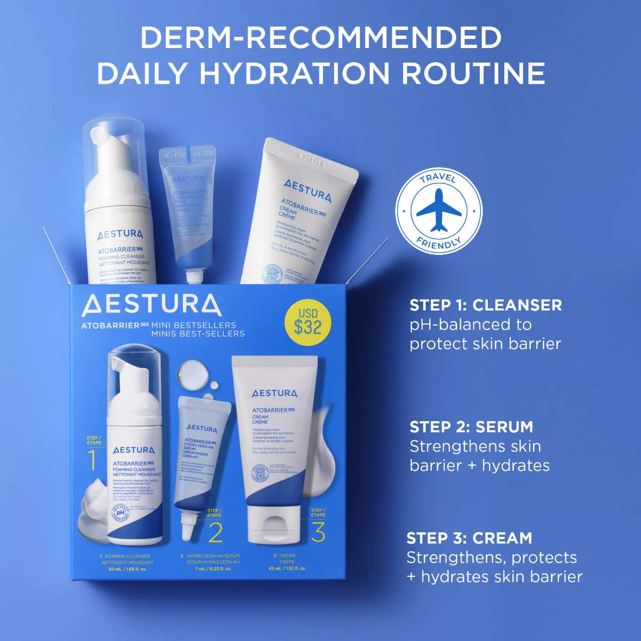 AESTURA ATOBARRIER365 Mini Hydrating Best Sellers Kit