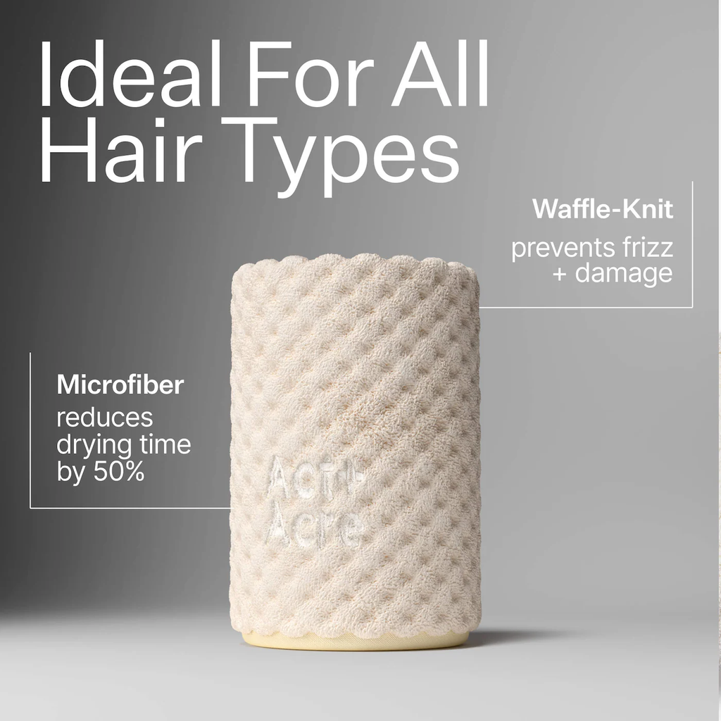 Act+Acre Microfiber Hair Towel