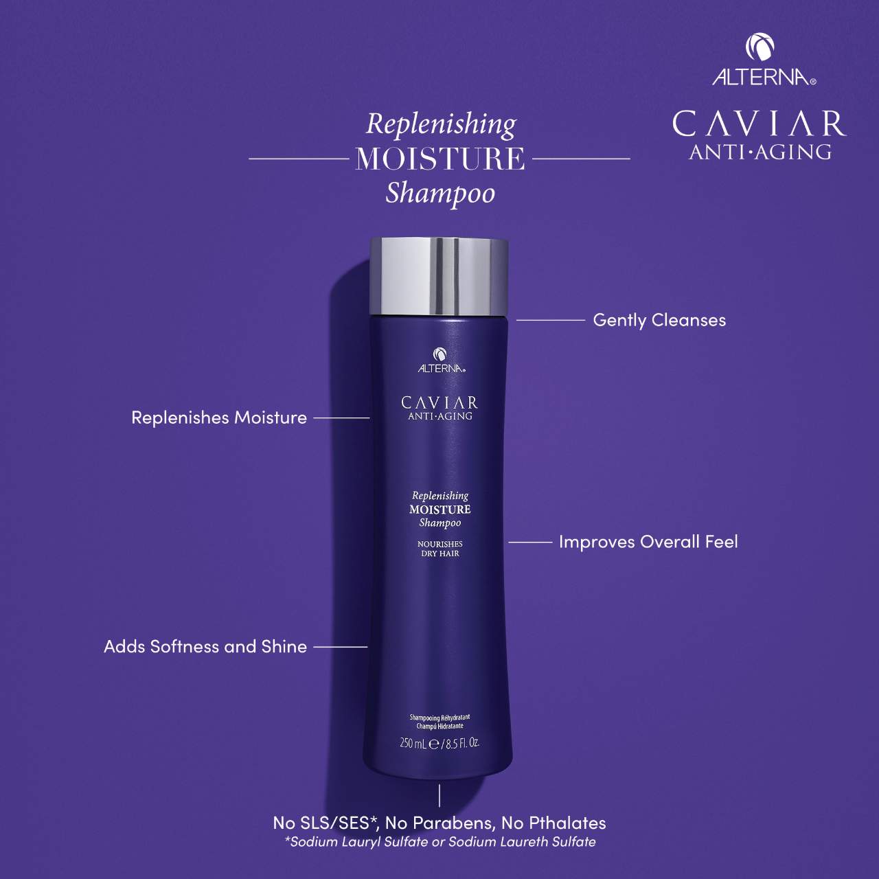 ALTERNA Haircare CAVIAR Anti-Aging® Replenishing Moisture Shampoo