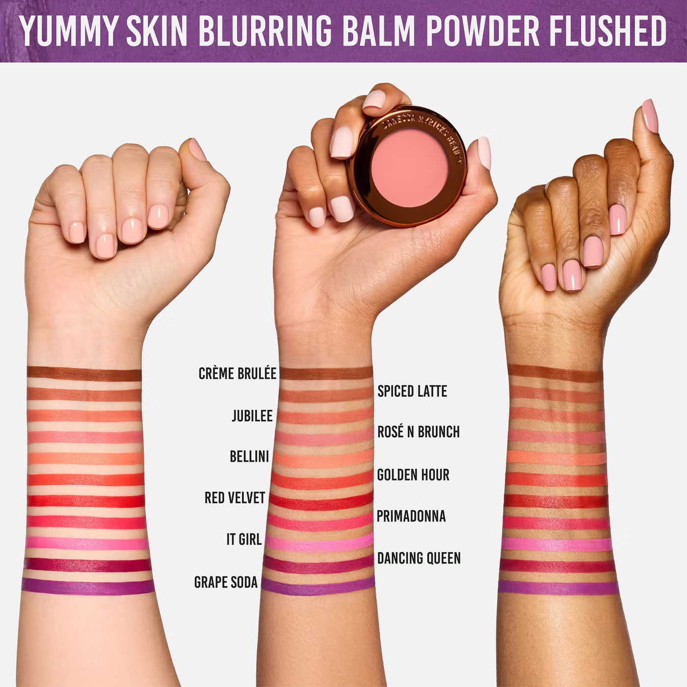 Danessa Myricks Beauty Yummy Skin Flushed Blurring Balm Powder 6g (Various Shades)