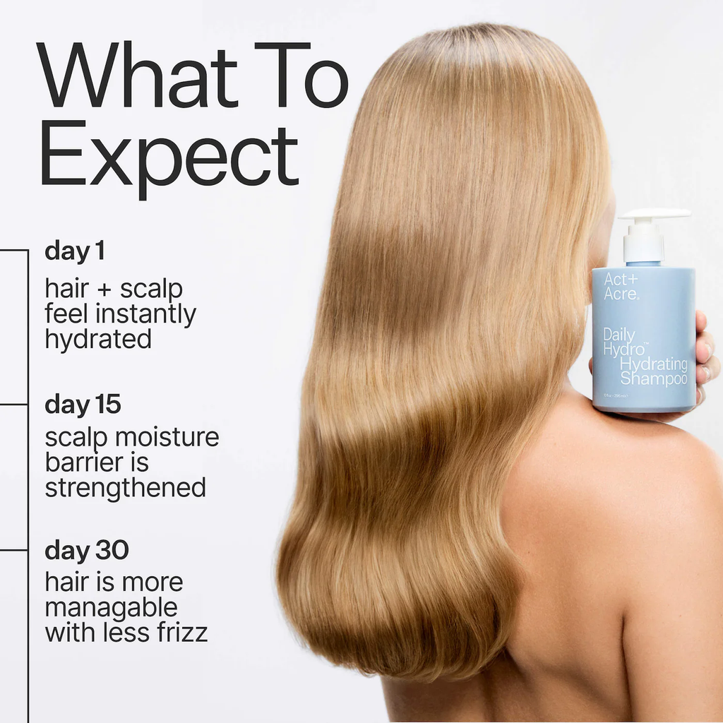 Act+Acre Daily Hydro™ Hydrating Shampoo for Dry, Damaged Hair