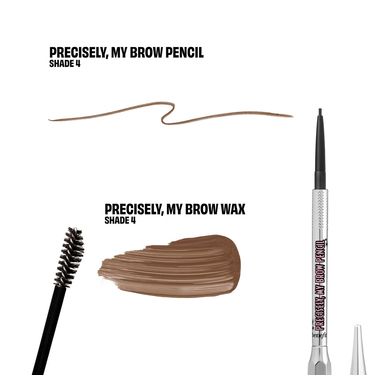 benefit Precisely My Brow Pack - Brow Pencil and Wax Duo 6.58g (Various Shades)