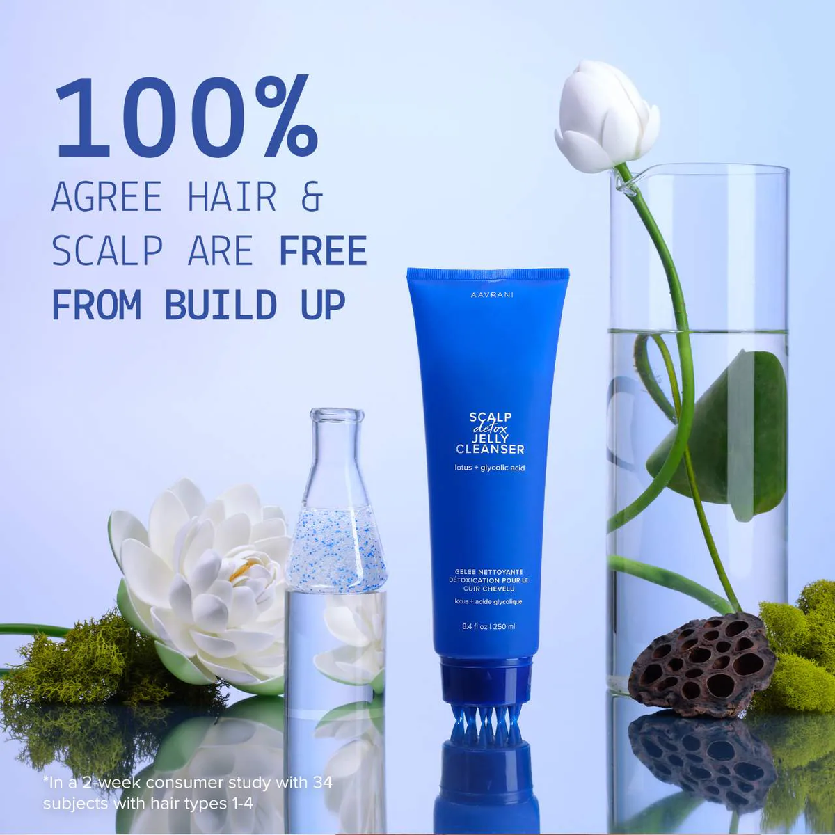 AAVRANI Jelly Clarifying Detox Shampoo for Scalp & Hair
