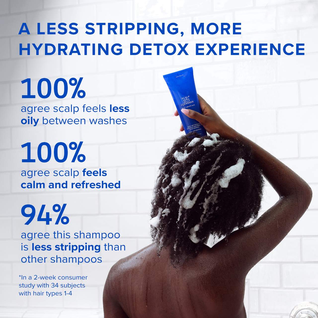 AAVRANI Jelly Clarifying Detox Shampoo for Scalp & Hair