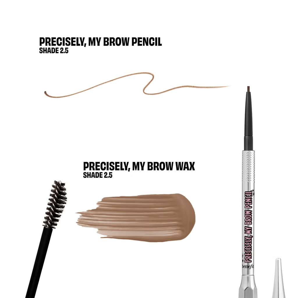 benefit Precisely My Brow Pack - Brow Pencil and Wax Duo 6.58g (Various Shades)