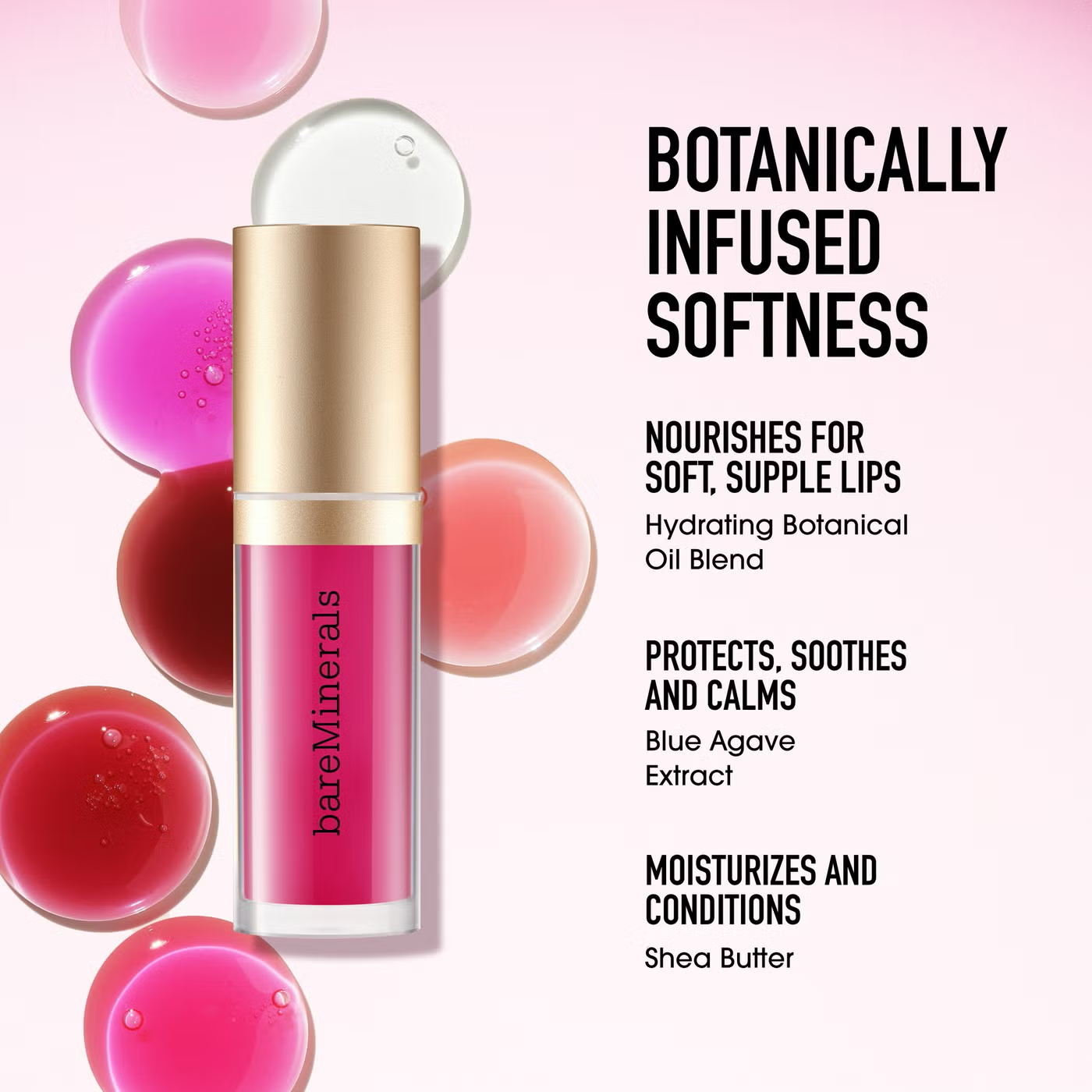 bareMinerals Nourishing Lip Oil 3.8ml (Various Shades)