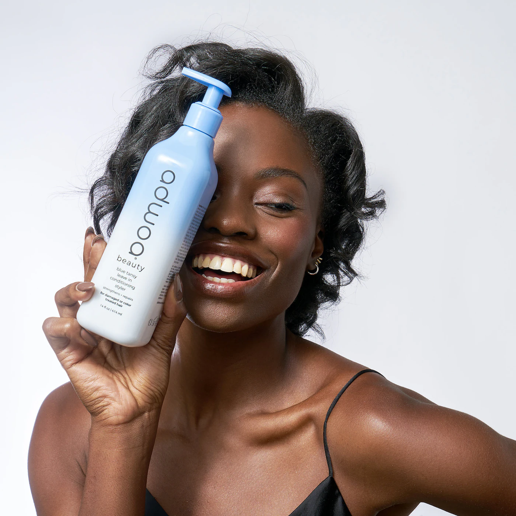 adwoa beauty Blue Tansy Leave in Conditioning Styler - 14 oz / 414 mL