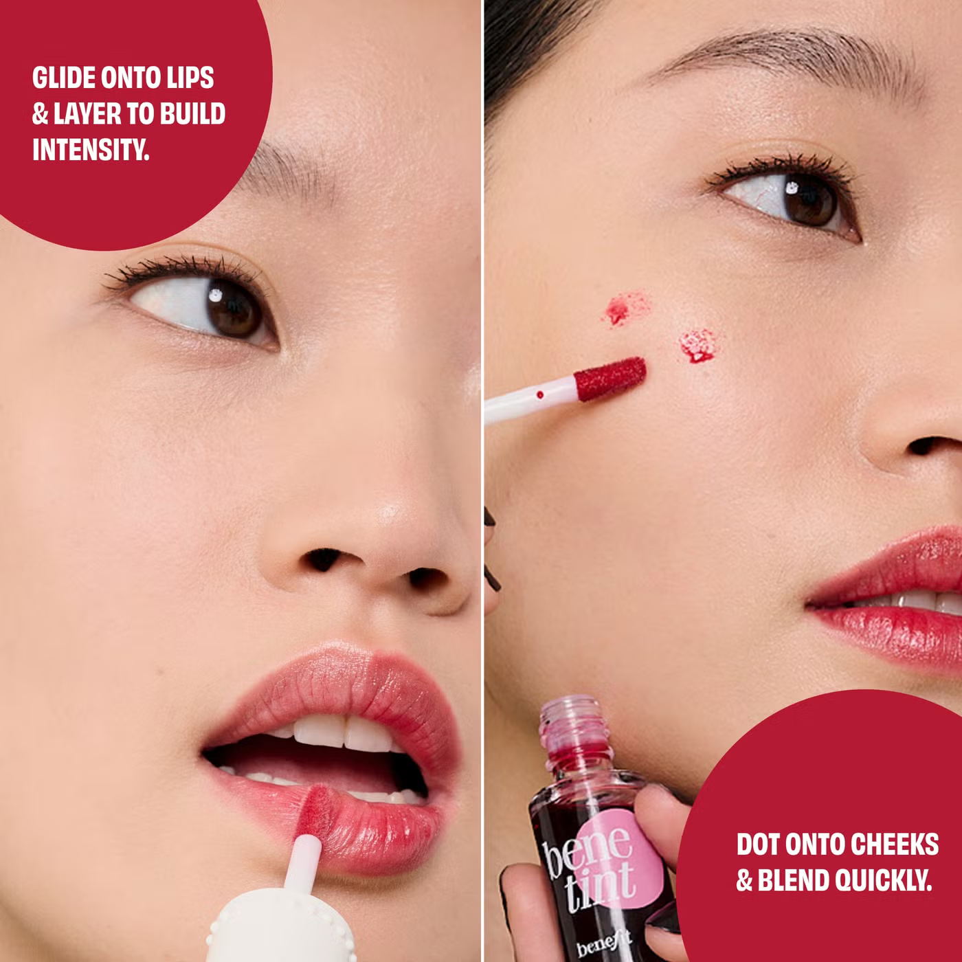 benefit Bene Tint Rose Tinted Lip & Cheek Stain 10ml