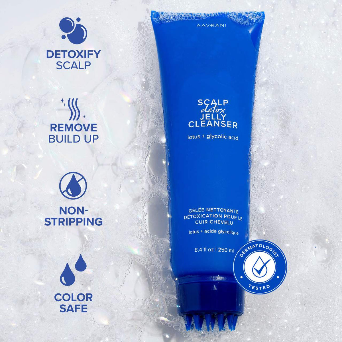 AAVRANI Jelly Clarifying Detox Shampoo for Scalp & Hair