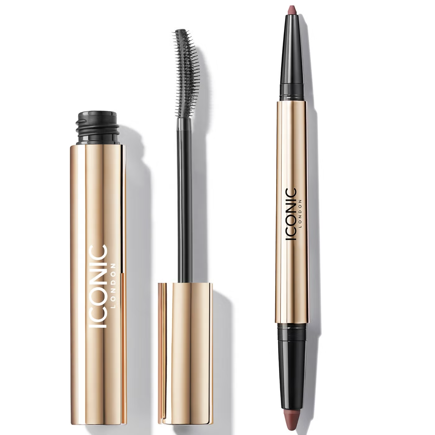 ICONIC London Enrich and Elevate Mascara and Kajal Eyeliner Bundle (Various Shades)