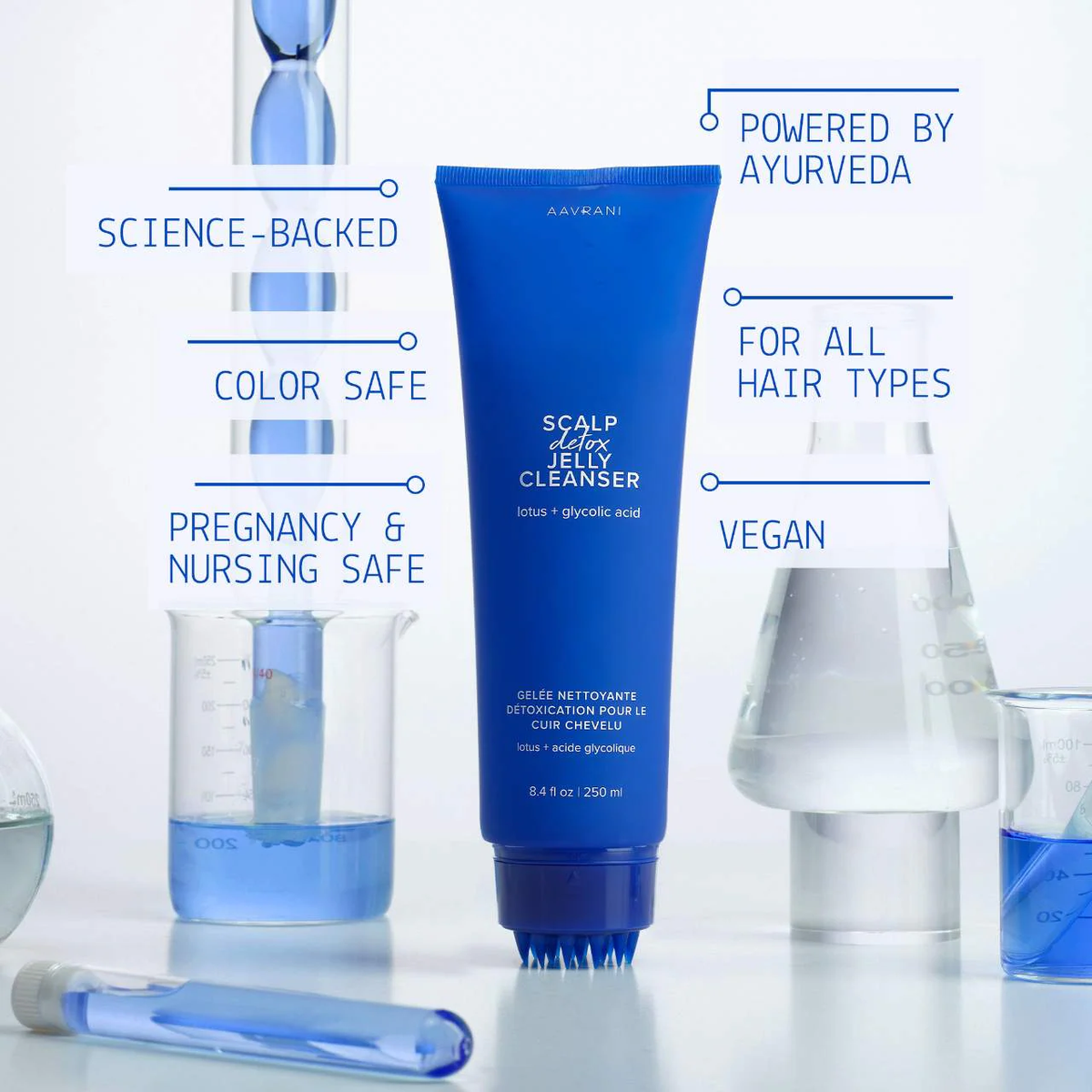 AAVRANI Jelly Clarifying Detox Shampoo for Scalp & Hair
