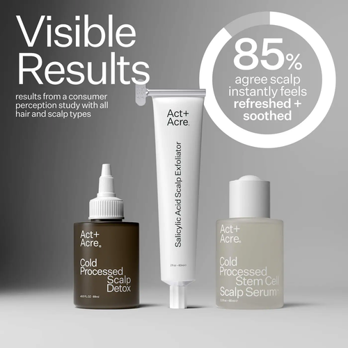 Act+Acre Scalp Relief System for Dandruff + Psoriasis + Eczema Gift Set