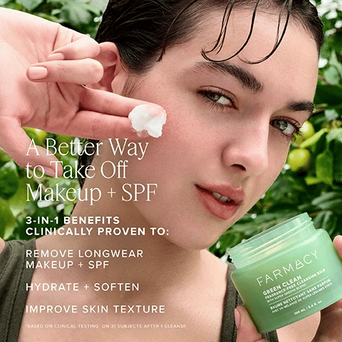 Farmacy Green Clean Cleansing Balm - Fragrance Free 100ml
