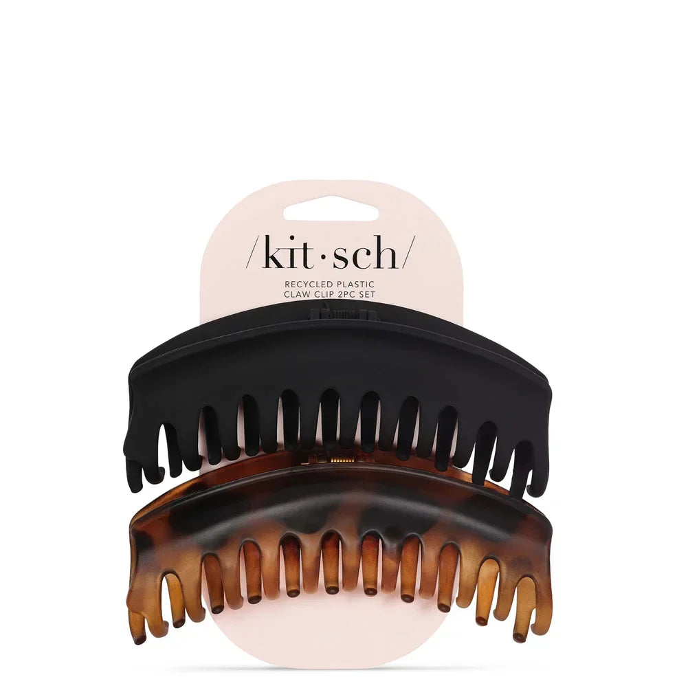 Kitsch Recycled Plastic Large Dome Claw Clips
