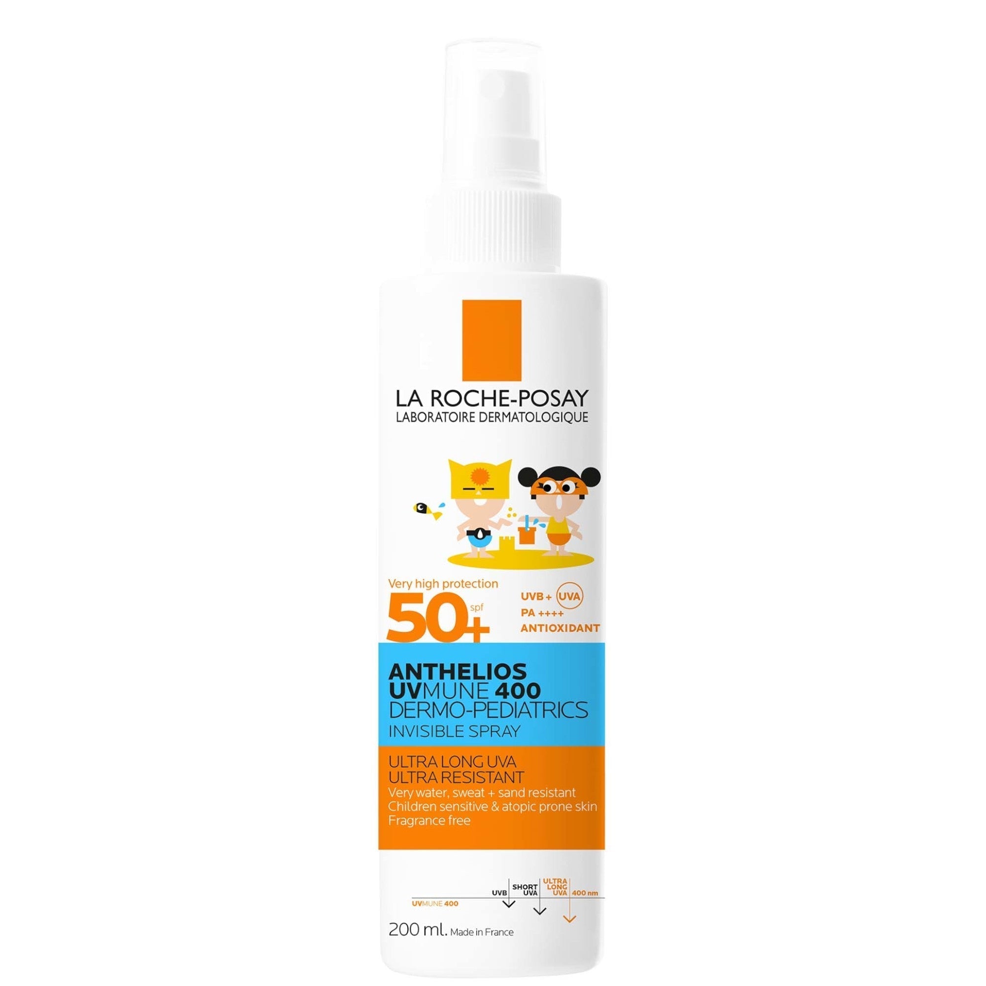 La Roche-Posay Anthelios UVMune 400 Dermo-Pediatrics Invinsible Spray Kids SPF 50+ 200ml