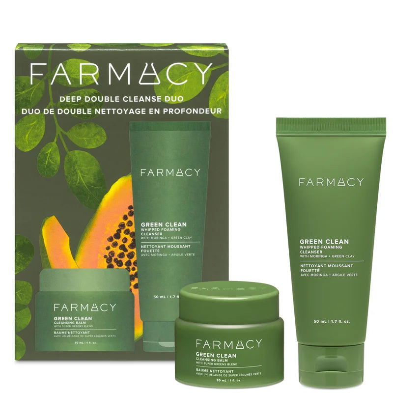 FARMACY Deep Double Cleanse Kit
