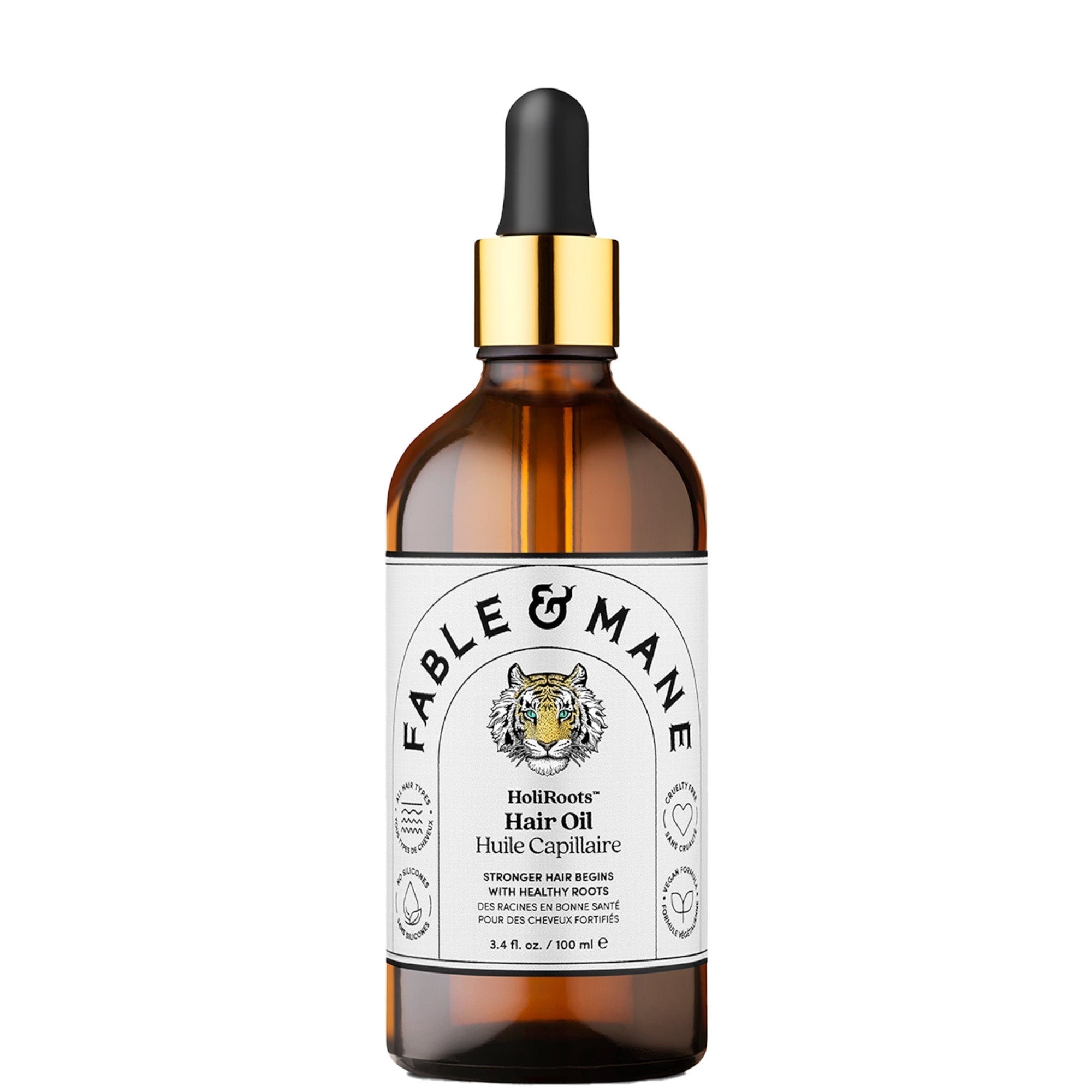 Fable & Mane HoliRoots Pre-Wash Strengthening Treatment Hair Oil 100ml
