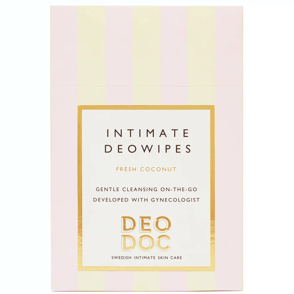 DeoDoc Intimate Deowipes Fresh Coconut