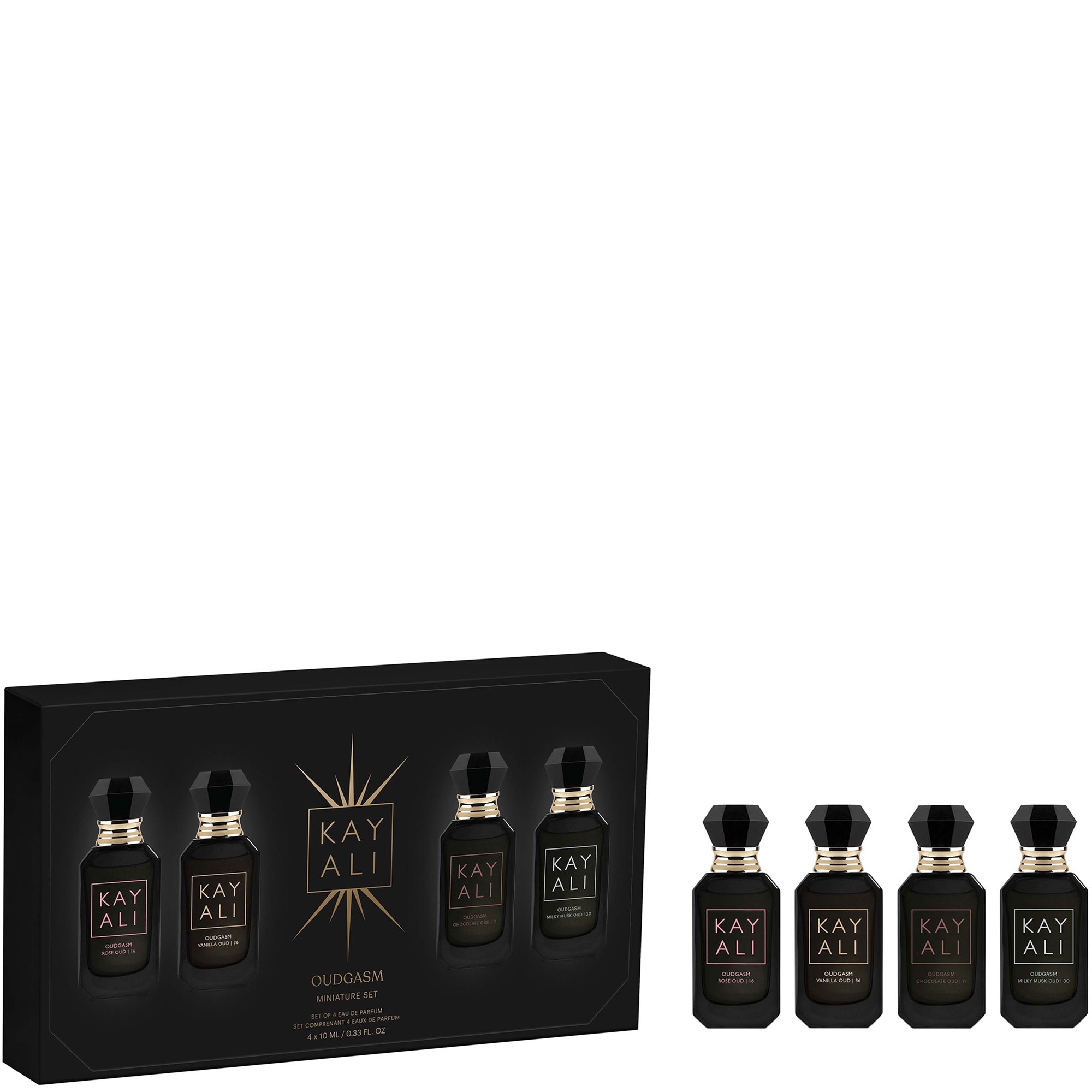 KAYALI Oudgasm Miniature Set 4x10 ml