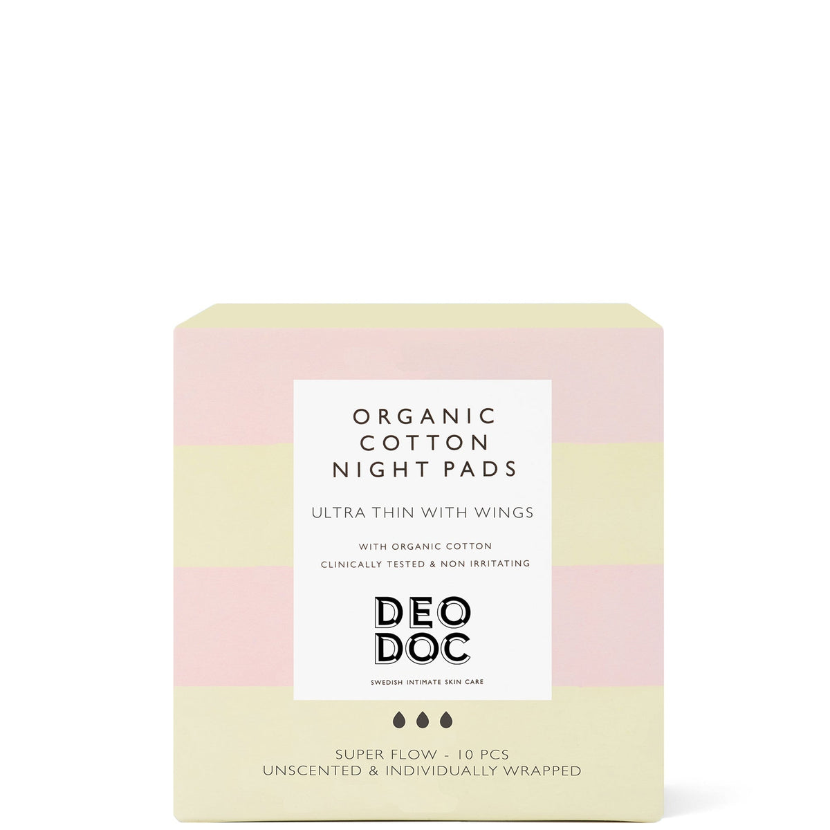 DeoDoc Organic Cotton Night Pads