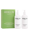 Herlum Hand and Body Wash and Lotion Duo - Sandalwood and Grapefruit 500ml