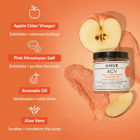 dpHUE Apple Cider Vinegar Scalp Scrub 9 oz.